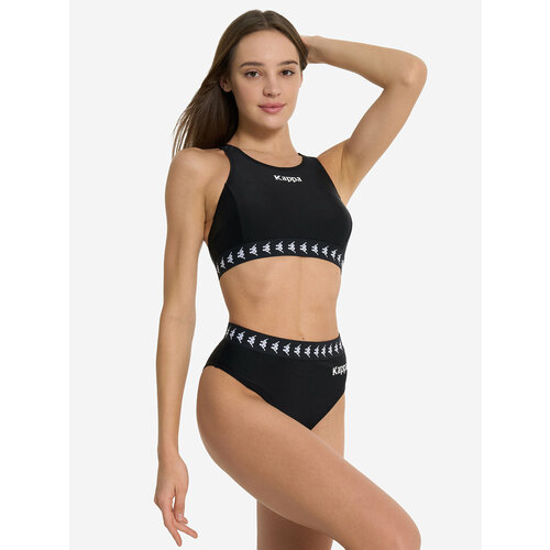 фото Плавки kappa authentic women's swimming trunks, размер 44, черный