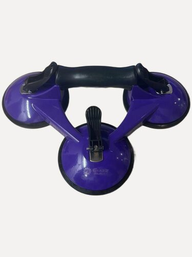 Изображение товара Стеклодомкрат GLAZZ Almaz, вакуумный, 3 присоски, грузоподъемность 120кг