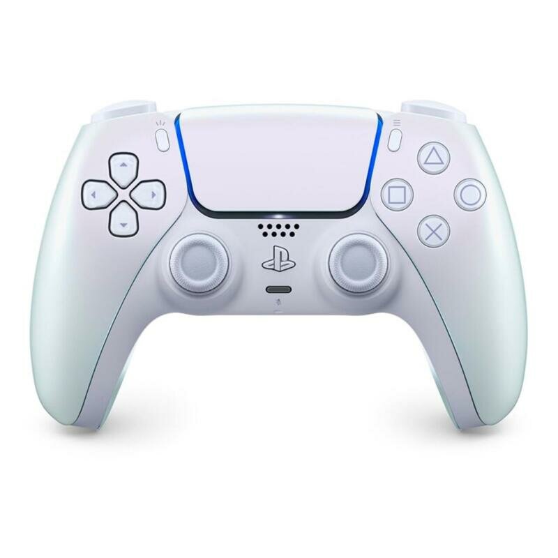 Геймпад Sony DualSense для PS5, Chrome Pearl (Насыщенный жемчужный)