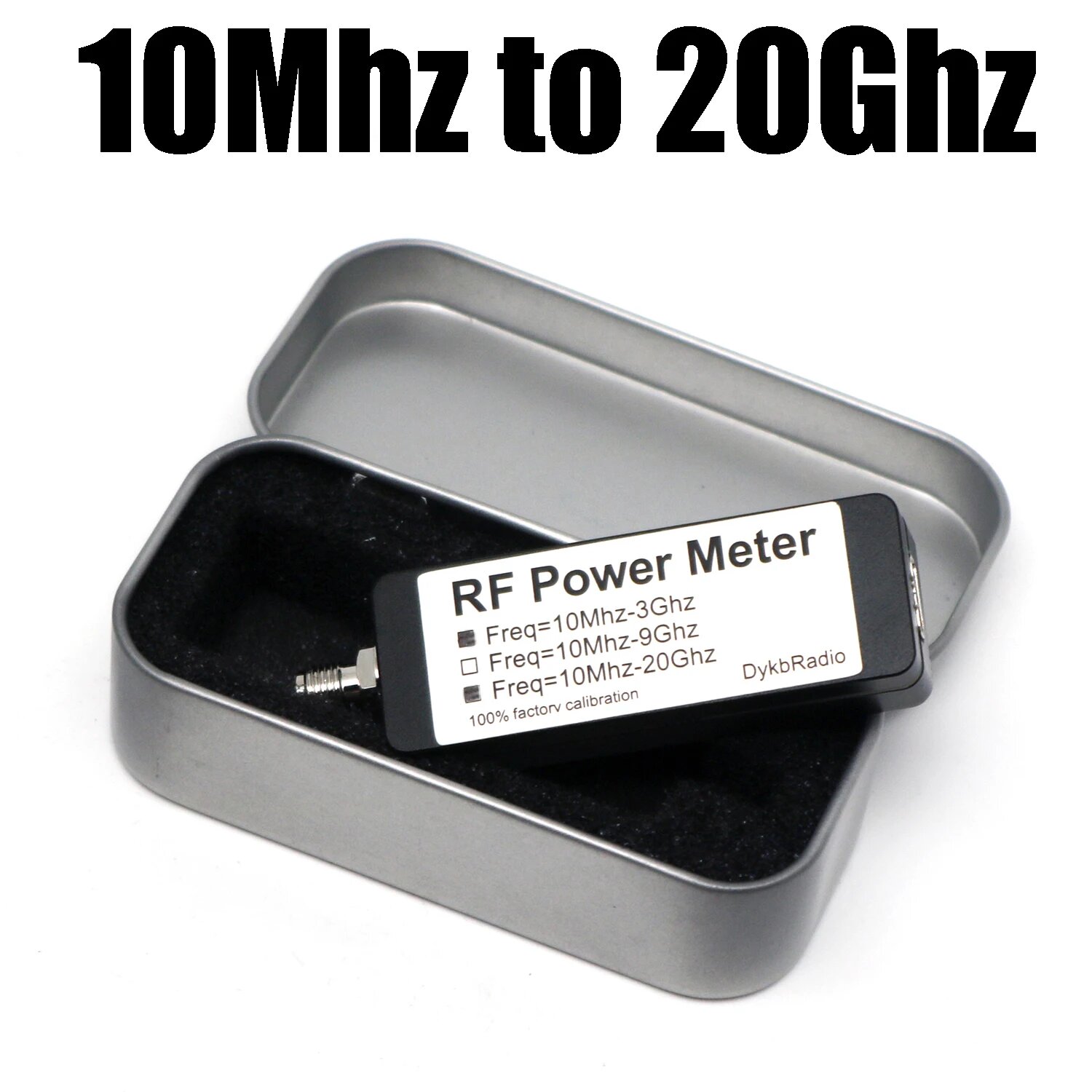 DYKBmetered USB измеритель мощности 0.01~20GHz, 10Mhz-20Ghz, RF POWER METER