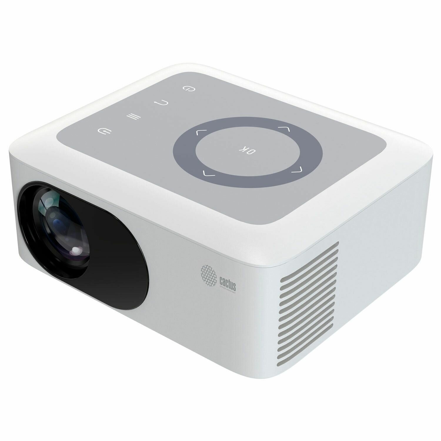 Проектор CACTUS белый, LCD, 1280х720, 16:9, 1500 лм, 1000:1, 0,5 кг (PRE.08WT. WXGA)