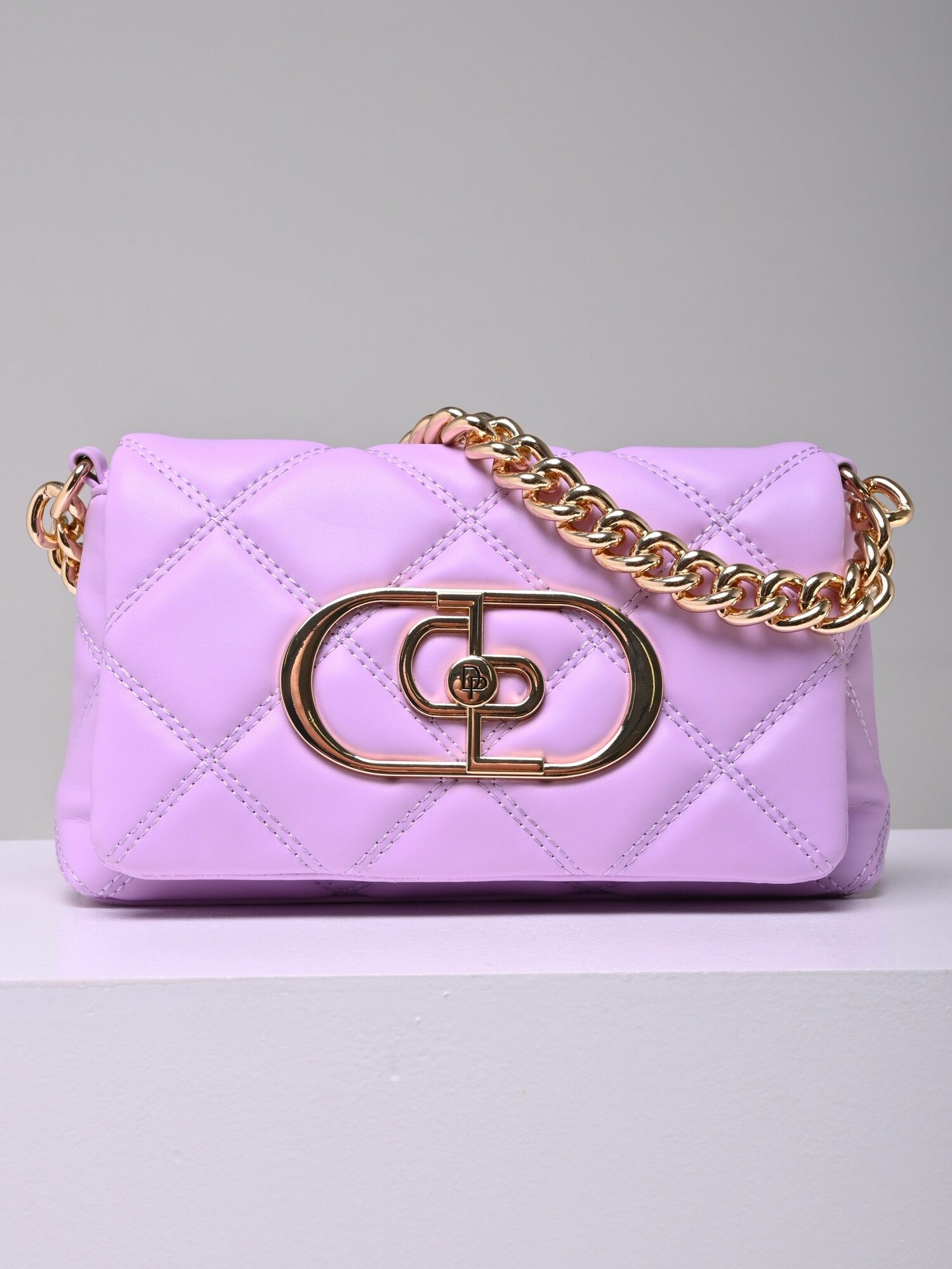 Сумка багет Daniele Patrici, розовый — фото 1