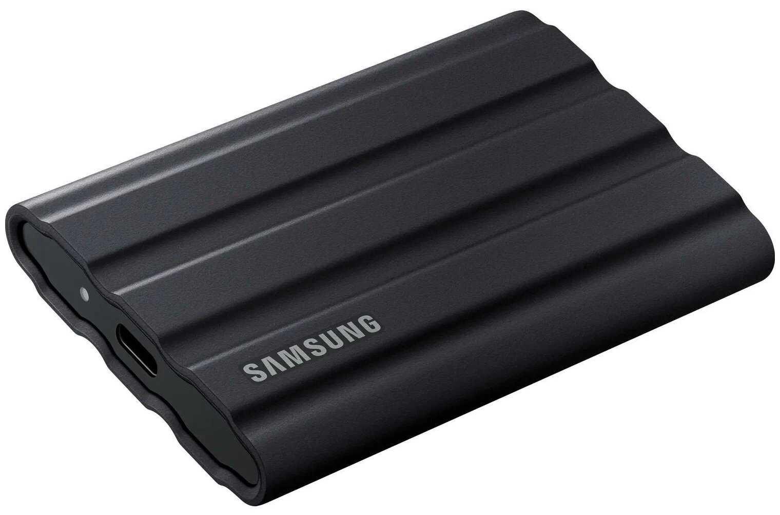 Внешний SSD диск Samsung T7 Shield 2TB (MU-PE2T0S/WW), 1.8", USB 3.2 Type-C, запись 1000 МБ/с, чтение 1050 МБ/с, черный