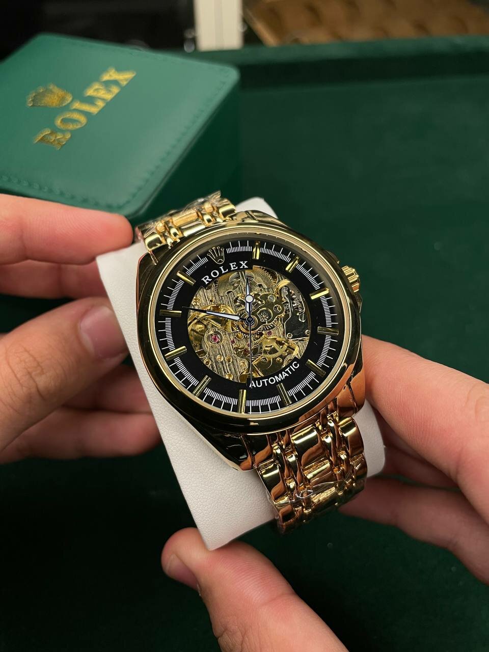 Наручные часы Rolex Automatic, белый, — фото 1