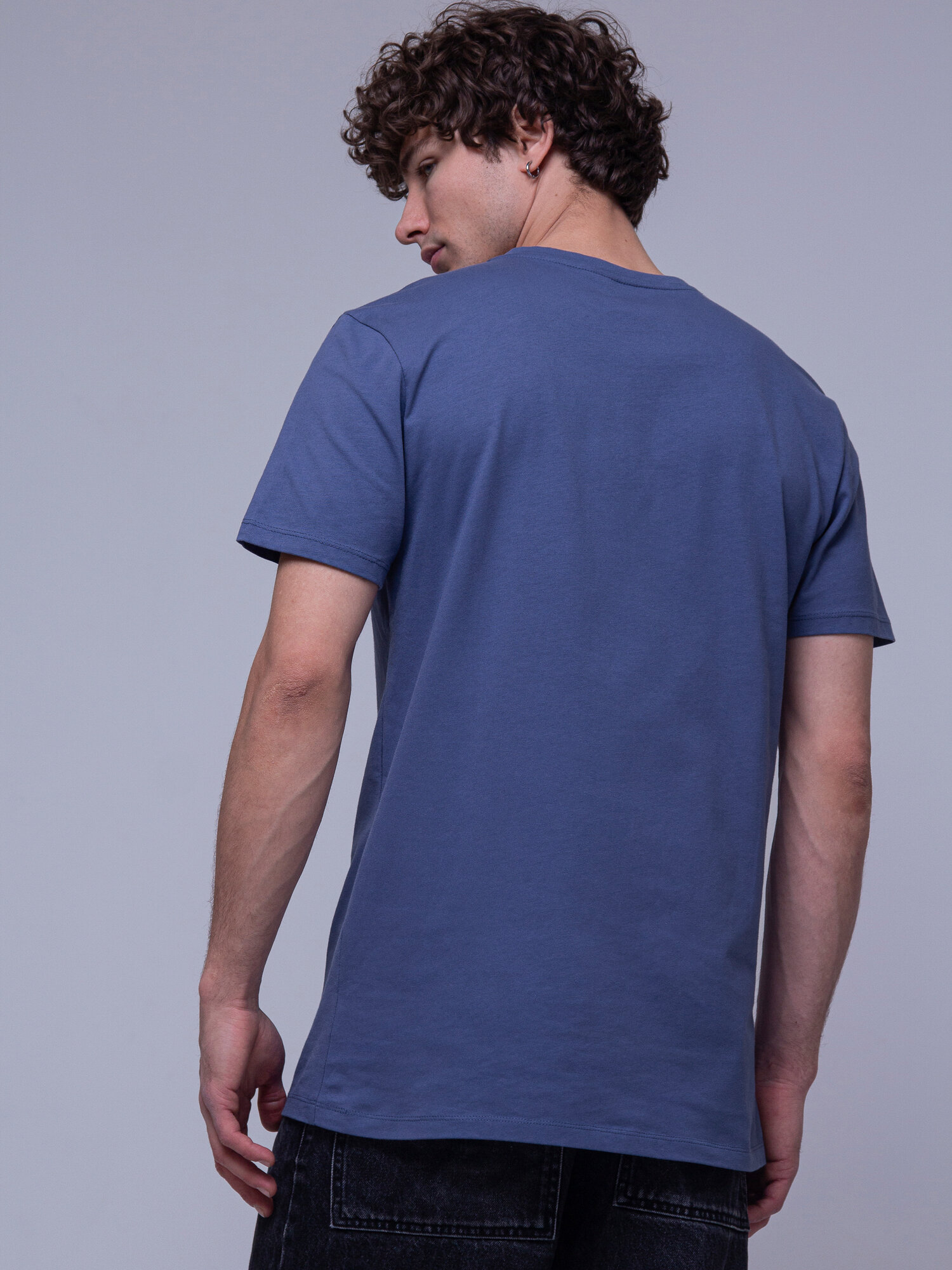 Футболка Frutto Rosso, размер L, серый, синий — фото 1