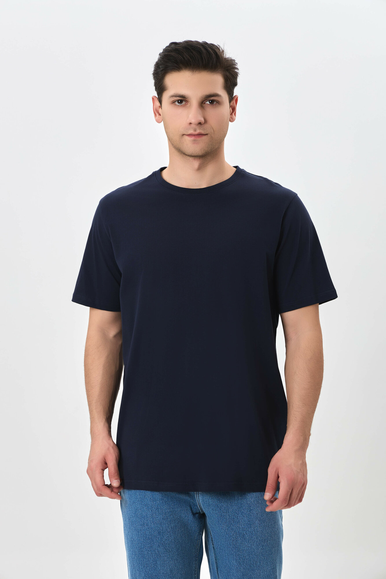 Футболка спортивная TERRA PRO, размер M, navy — фото 1