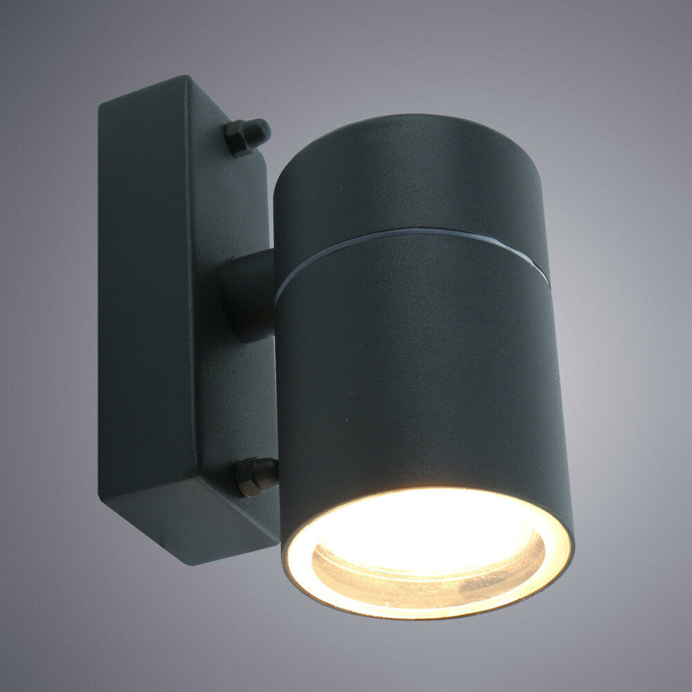 светильник уличный настенный Mistero 1х50Вт GU10 230В алюминий серый Arte Lamp - фото №3