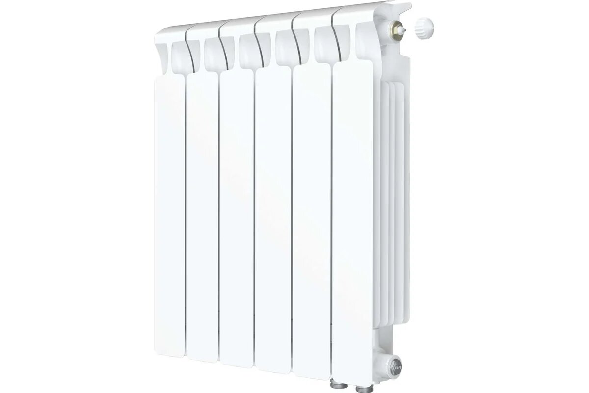 RIFAR Радиатор биметаллический MONOLIT Ventil 500 06 секц. нижн. прав. R-MN-500-06-VR