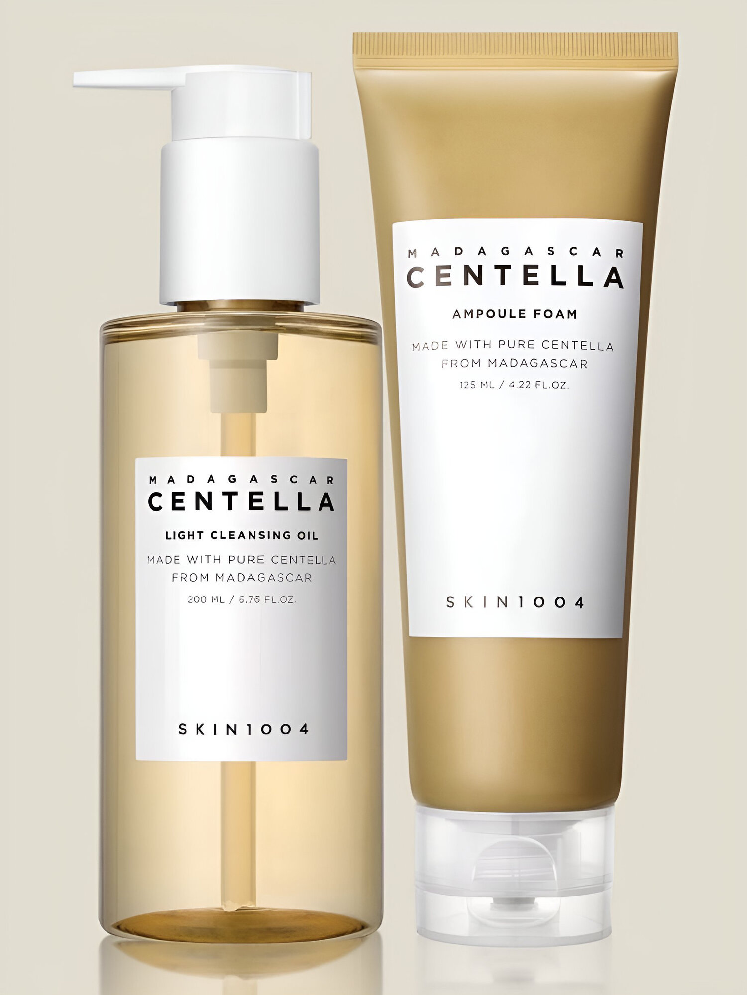 Набор для двойного очищения кожи Madagascar Centella Double Cleansing Duo SKIN1004 — фото 1