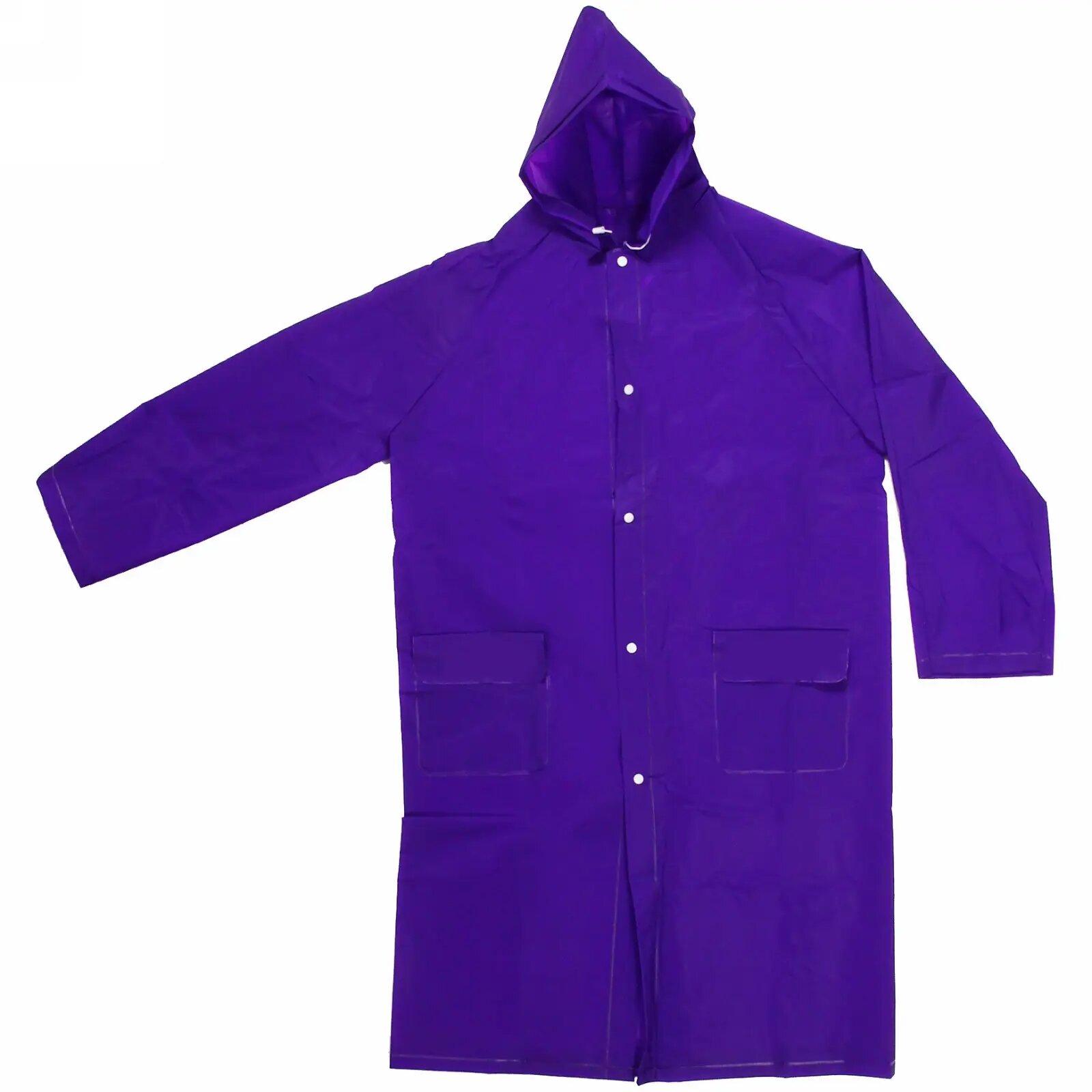Плащ-дождевик ДоброСад Урал размер 110см фиолетовый