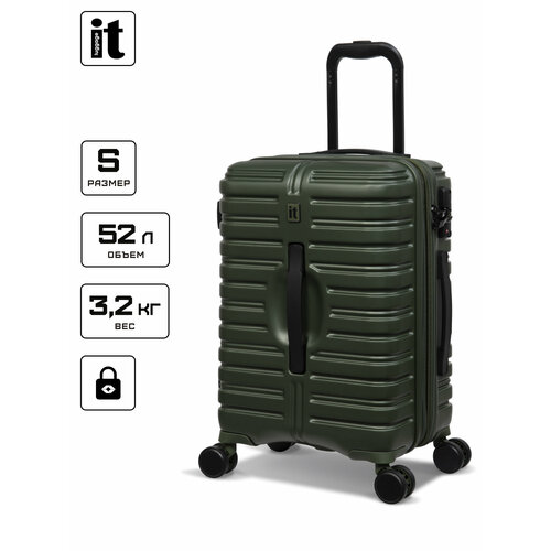 Чемодан IT Luggage, 48 л, размер S, black