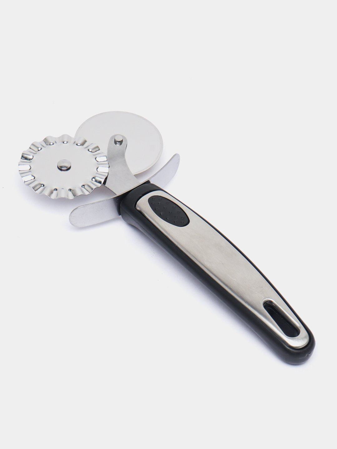 Нож для пиццы и теста (черный) — фото 1