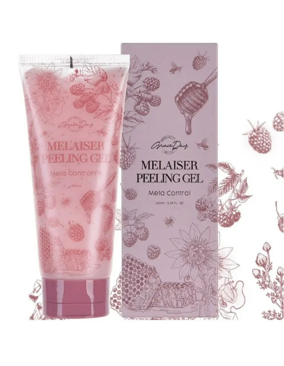Melaiser Peeling Gel. Обновляющий отшелушивающий гель с ягодным экстрактом.