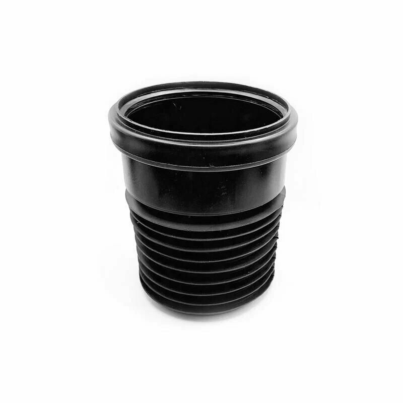 Канализационный переход россия 110/90 мм ремонтный цвет черный