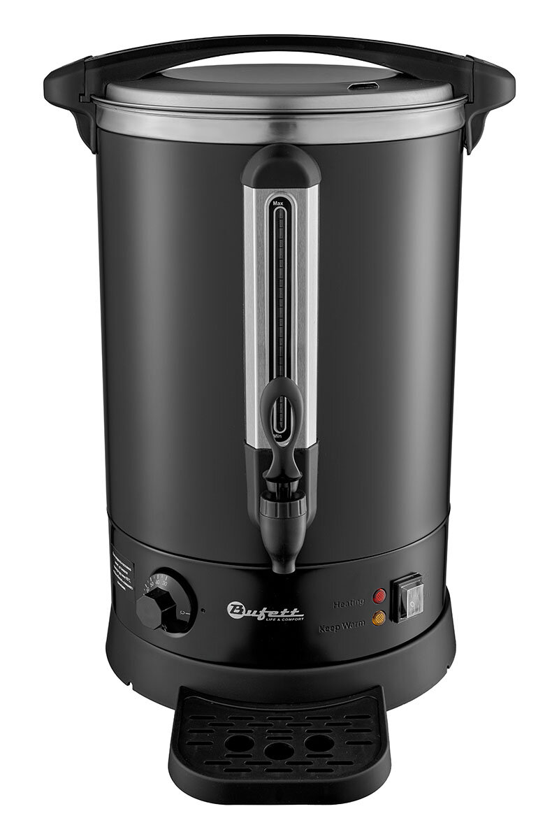 Кипятильник Bufett HWB 517 с двойными стенками 165л 2500Вт черный матовый 641517