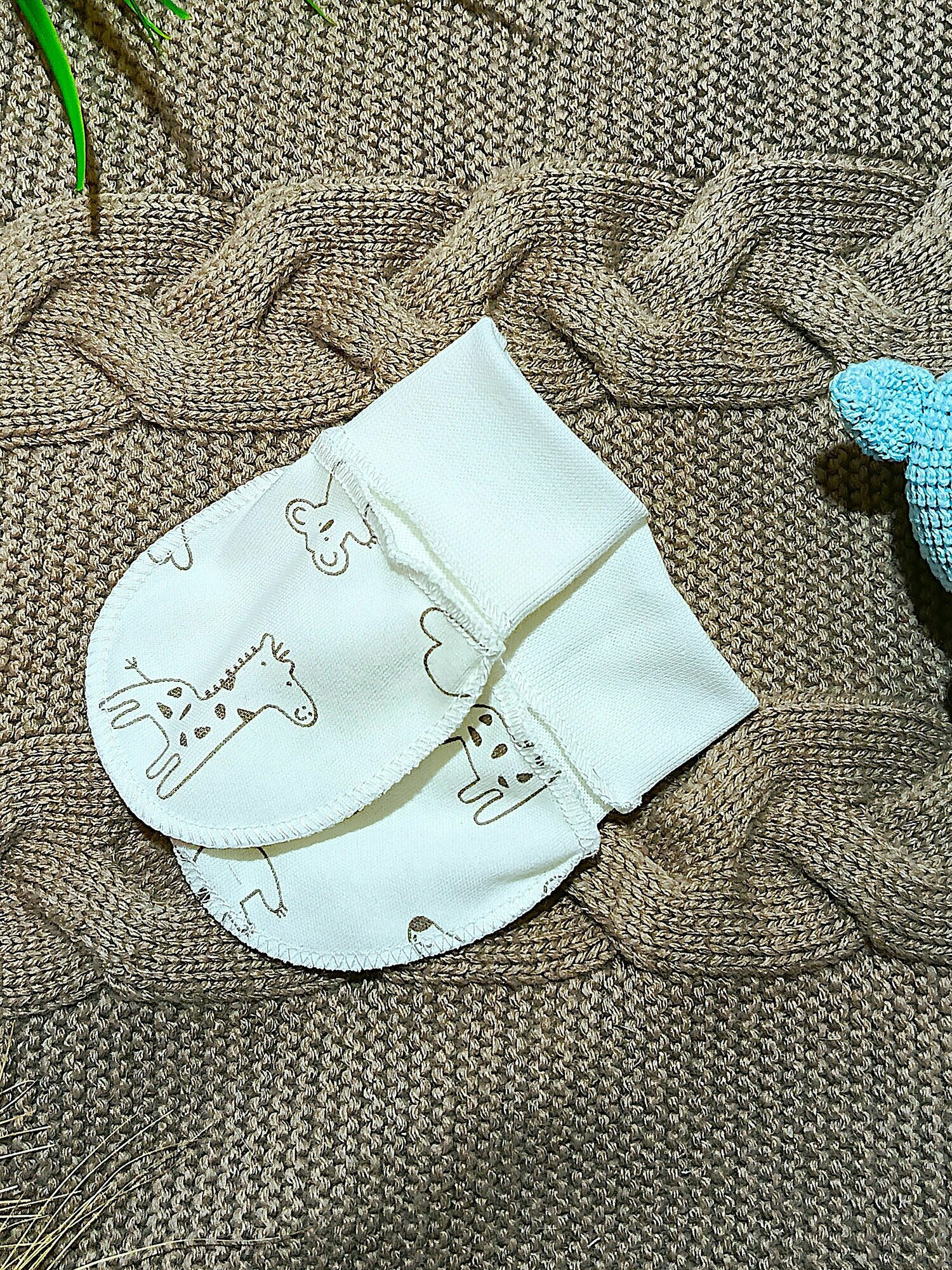 Комплект одежды  размер 0-6мес белый