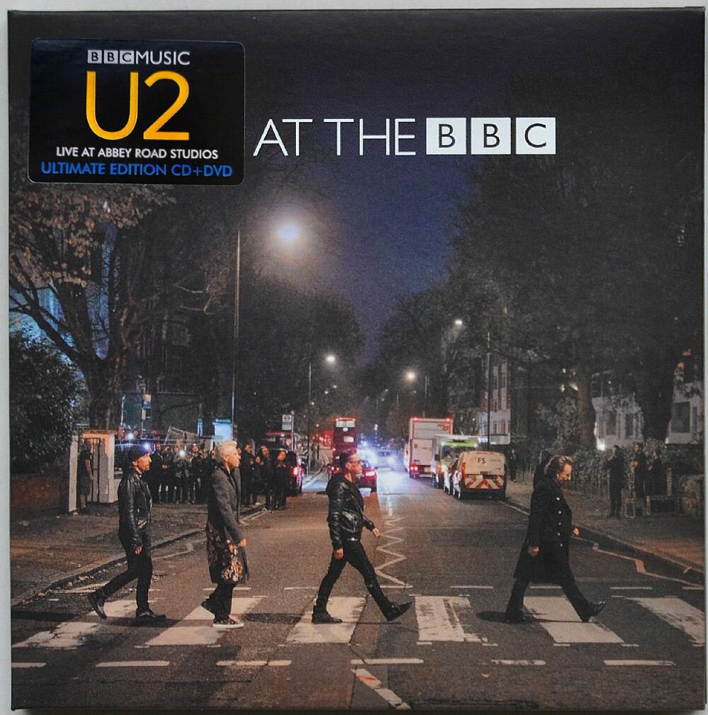 U2 - AT THE BBC Live at Abbey Road Studios London England 2017 CD+DVD (аудио диск Digisleeve концерт)