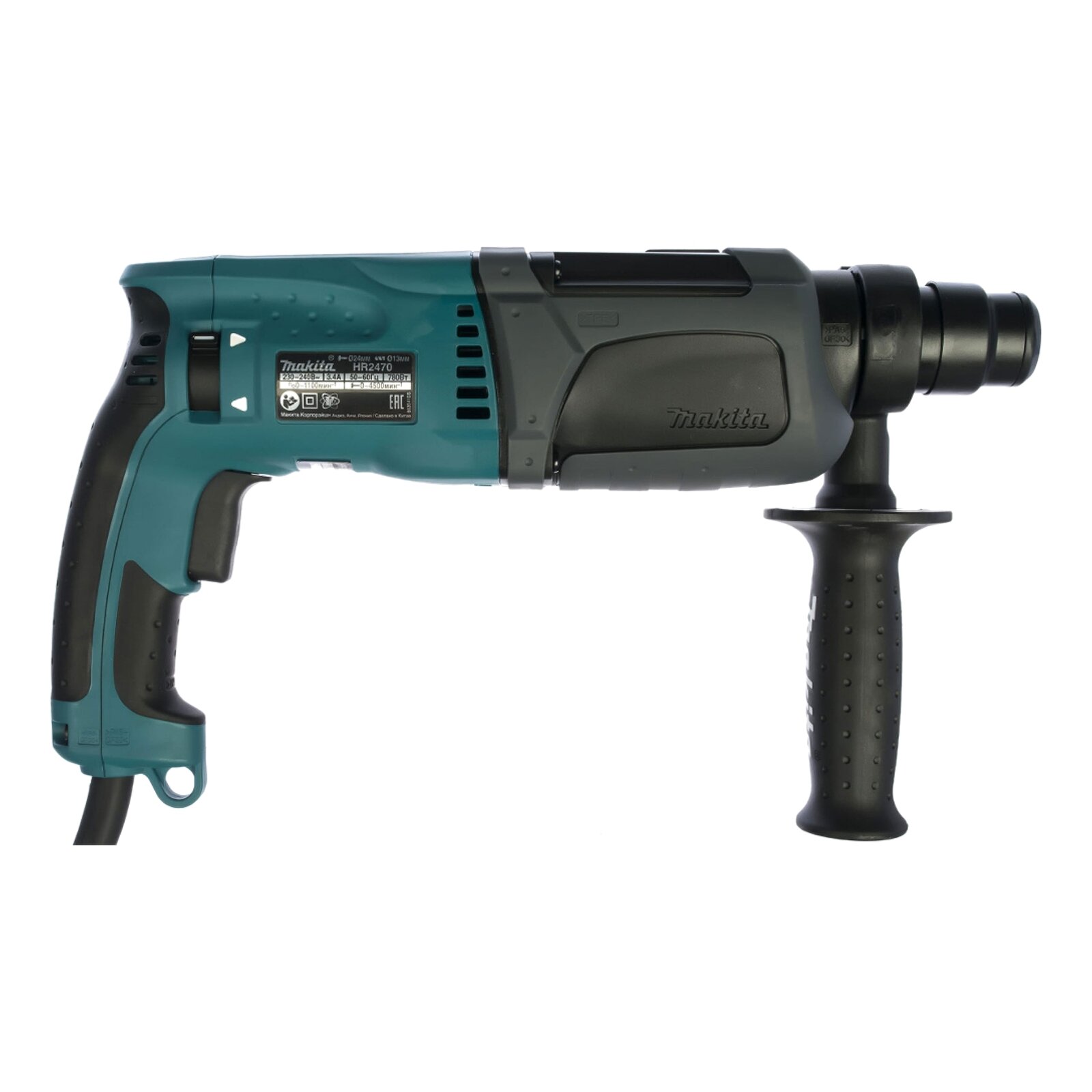 Перфоратор Makita HR2470 SDS-Plus — фото 1