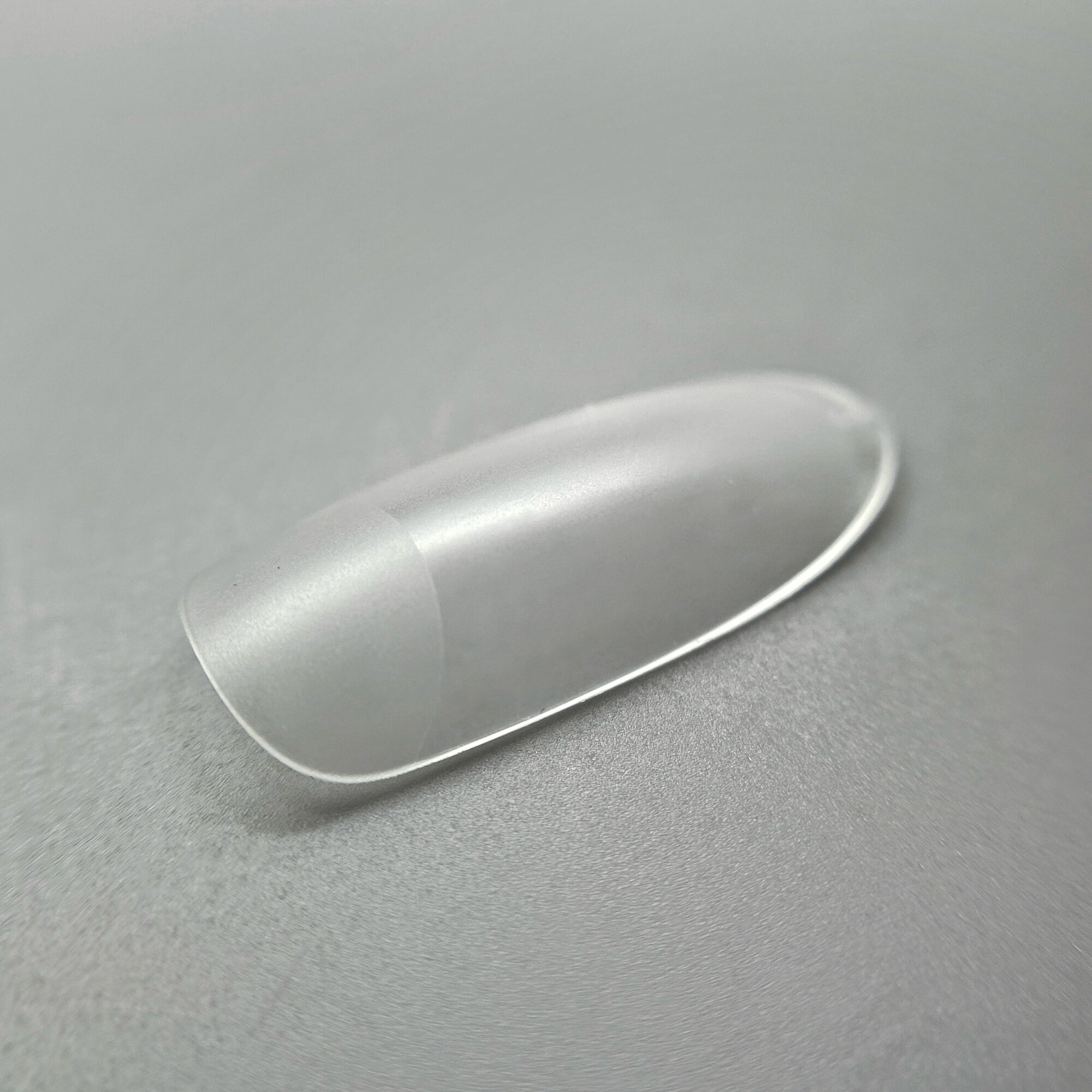 SolaLove матовые мягкие гелевые типсы для экспресс наращивания ногтей, форма овал, 552шт — фото 1