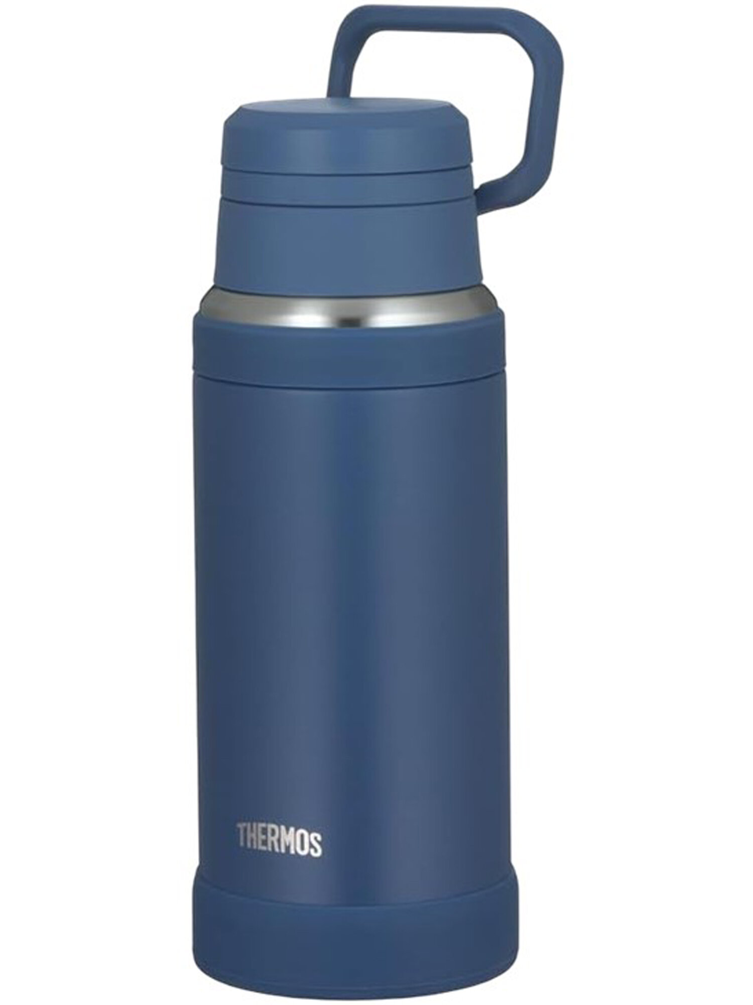 Термокружка для кофе чая 750 мл THERMOS JOY-750 синяя - нерж. сталь, герметичная, тепло/холод 18/24 часа