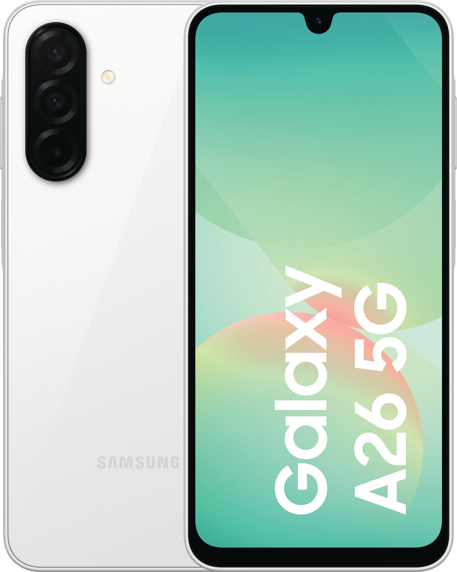 Смартфон Samsung Galaxy A26 5G 8/256 ГБ, Dual nano SIM, белый
