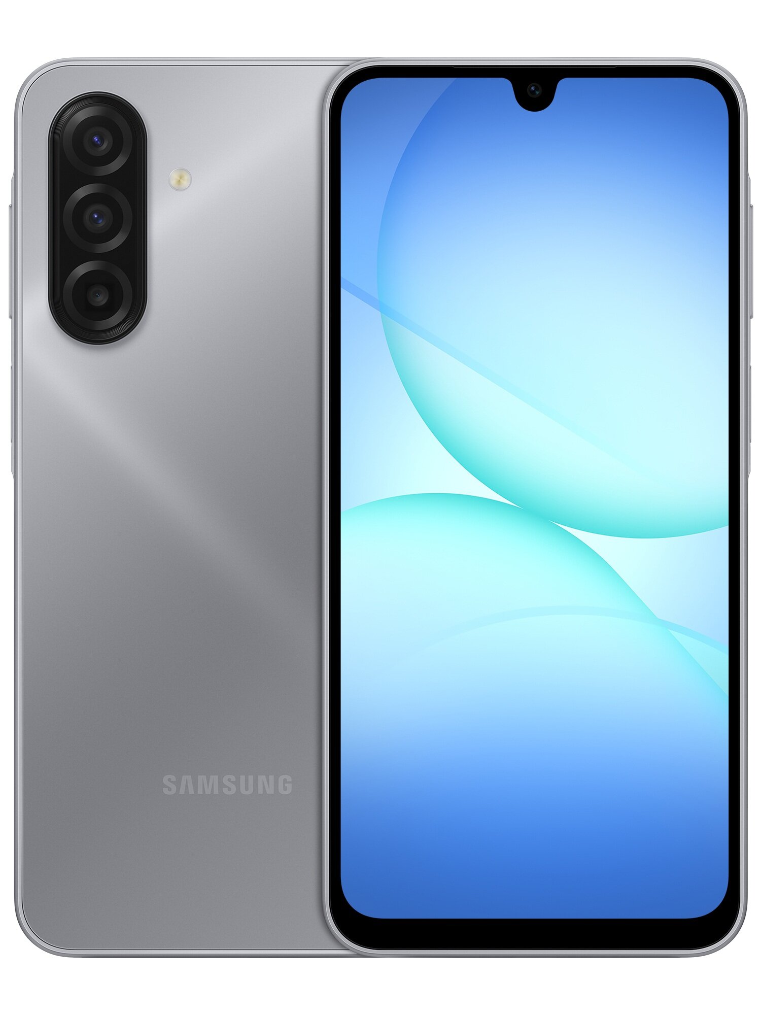 Samsung Galaxy A17 4G, серый, 128 ГБ, 6 ГБ, Dual nano SIM, MediaTek Helio G99