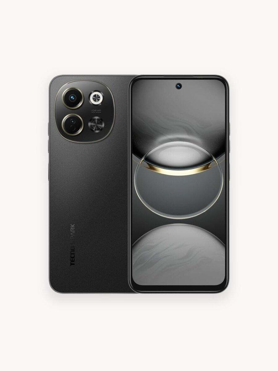 Смартфон Tecno SPARK 30 5G 6/128ГБ Черный