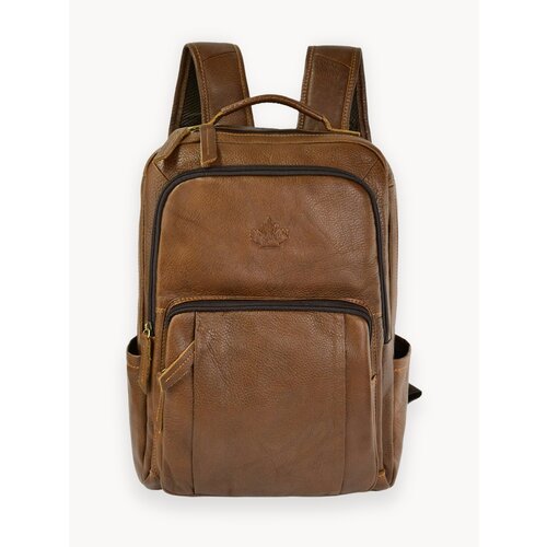 Городской Кожаный Рюкзак Под Ноутбук