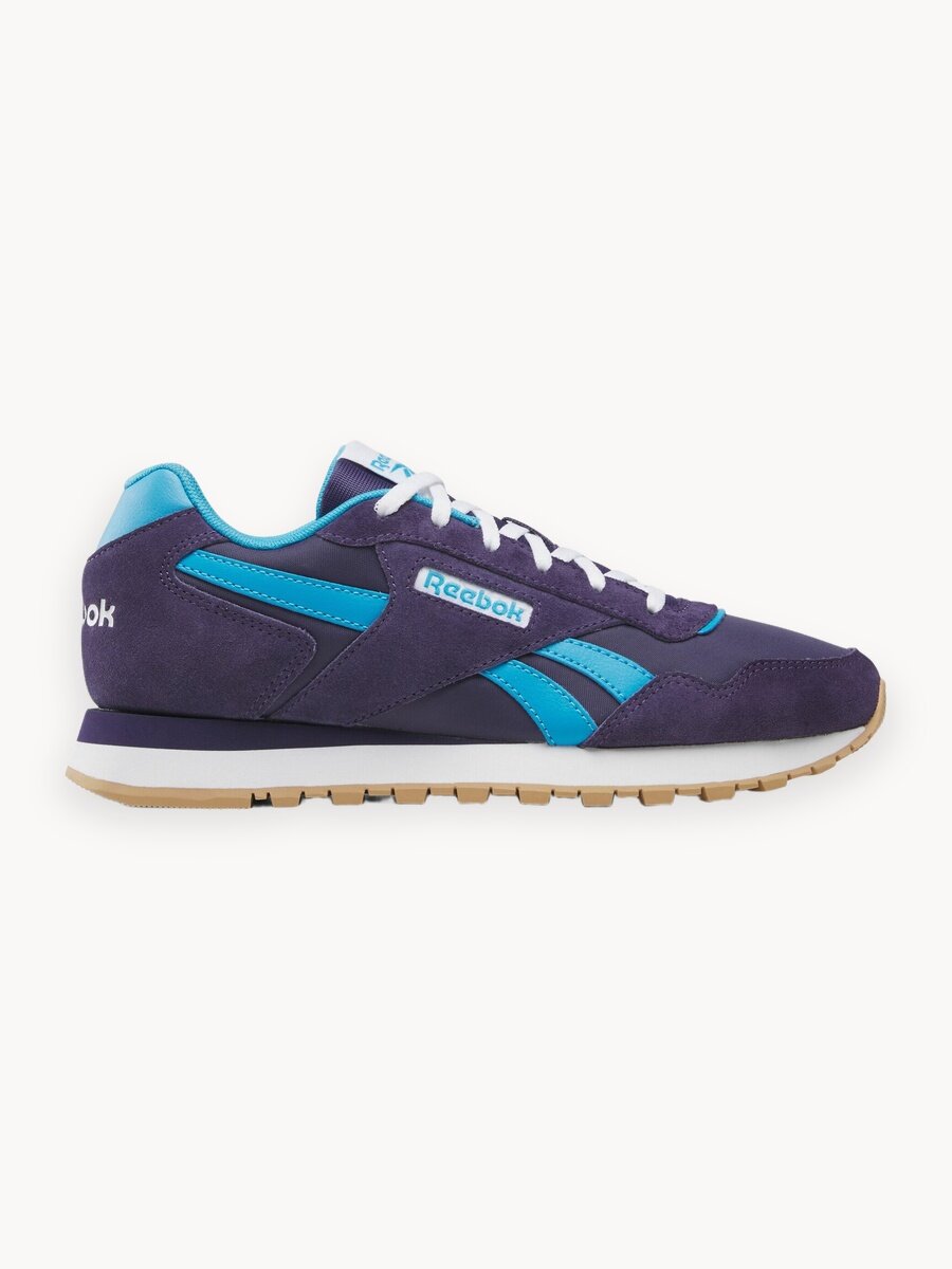 Кроссовки Reebok Glide, размер 6,5 US, фиолетовый/голубой