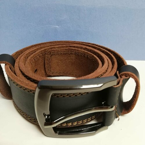 фото Ремень , размер 120, черный россия