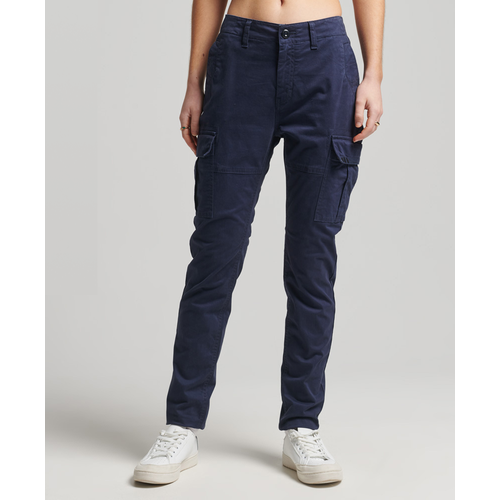 фото Брюки карго superdry, размер 30|30, синий