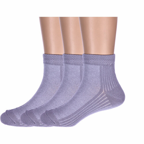 фото Носки красная ветка 3 пары, размер 14-16, серый