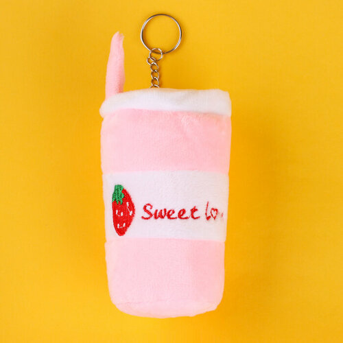 Мягкая игрушка Десерт с клубникой 12 см 472₽