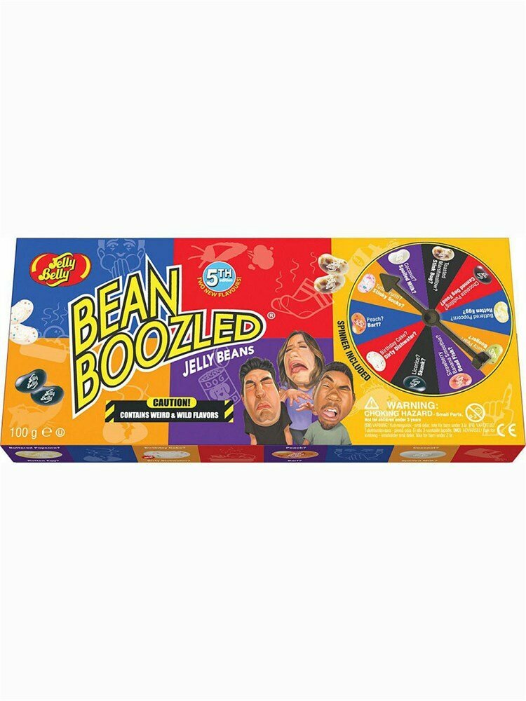 Jelly Beans Bean Boozled игра с жевательными конфетами и рулеткой 100 гр