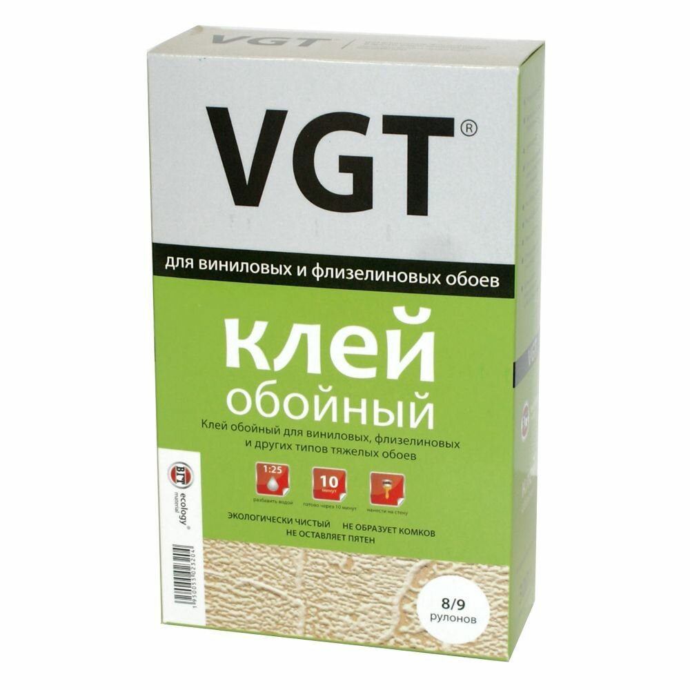 Клей для виниловых и флизелиновых обоев Vgt (ВГТ), 0,3 кг