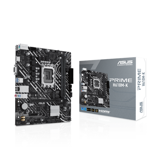 Материнская плата ASUS PRIME H610M-K (90MB1GA0-M0EAY0) материнская плата asus prime h610m k d4 90mb1a10 m0eay0