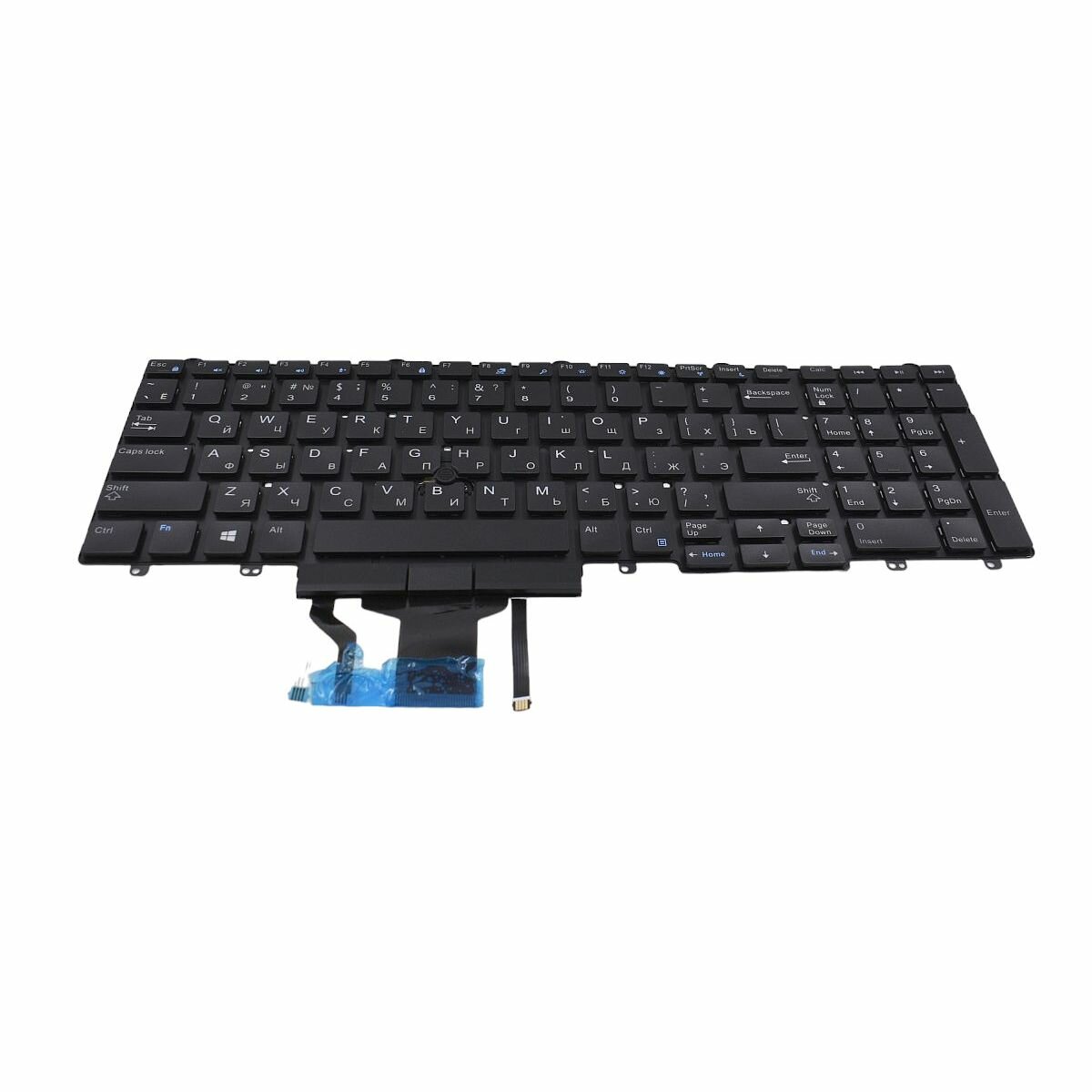 Клавиатура для Dell Latitude E5570 ноутбука с подсветкой