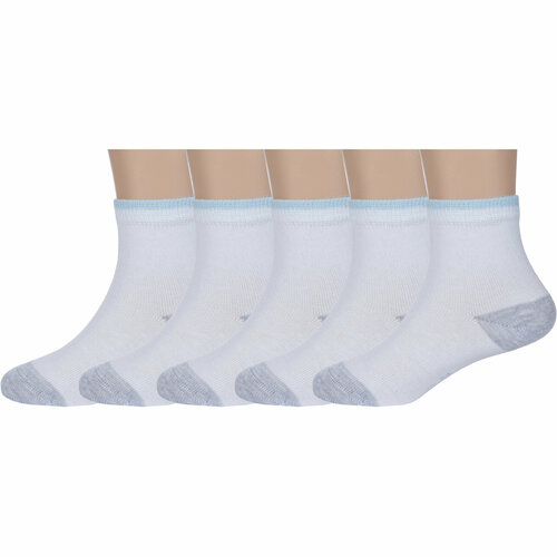 Носки RuSocks 5 пар, размер 10-12, белый