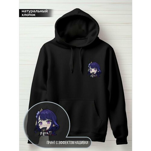 фото Худи hypnotica, размер m, черный