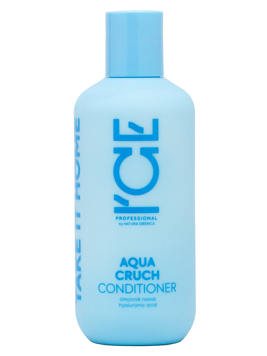 Кондиционер для волос ICE by NATURA SIBERICA Take it home Увлажняющий Aqua Cruch, 250 мл