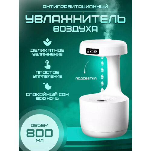 Увлажнитель воздуха ультразвуковой антигравитационный с подсветкой настольный 249000₽