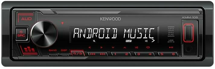 USB-магнитола Kenwood KMM-105