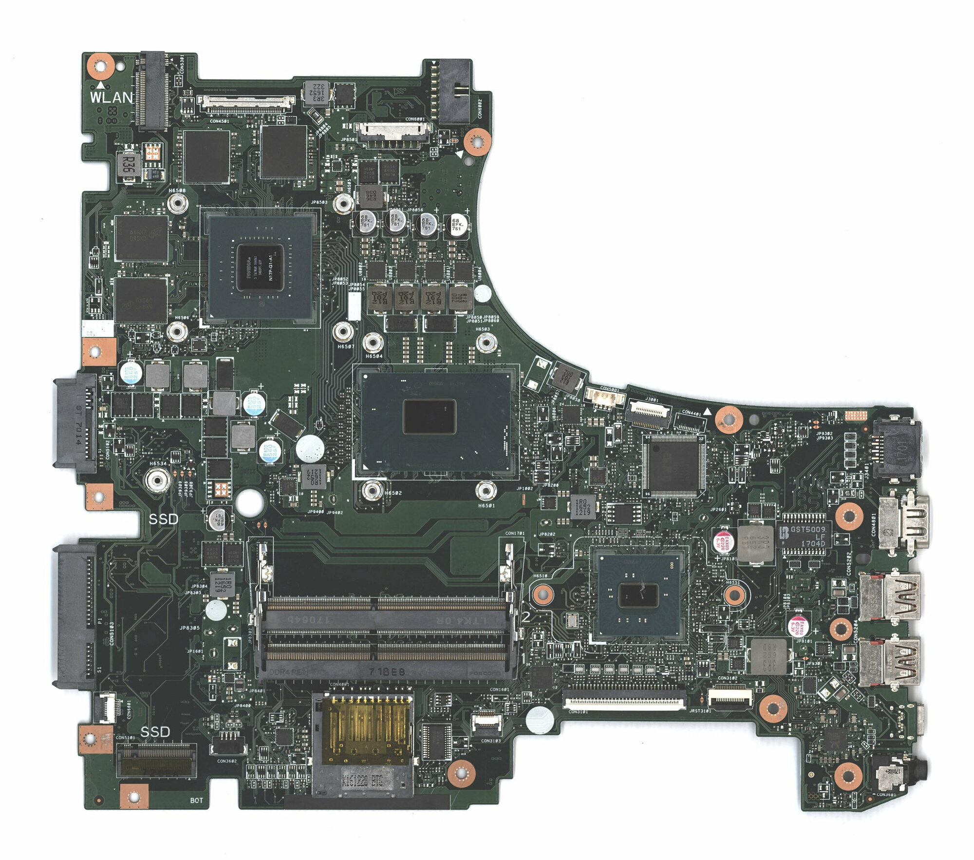 Материнская плата Asus GL552VW REV2.1 i5-6300HQ SR2FP N16P-GT-A2 GTX960M