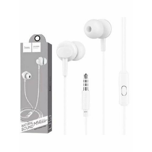 Наушники HOCO 6957531049333 M14 INITEAL SOUND белый 632₽