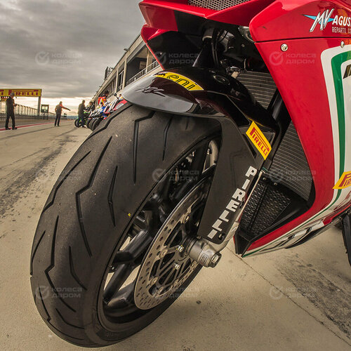 фото Шина для мотоцикла pirelli diablo rosso iii, задняя 17 180 55 1 шт. w (до 270 км/ч) 73 tl черный