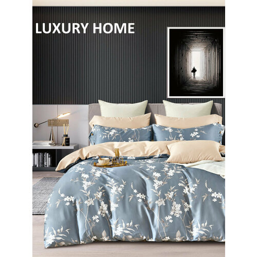 Сатиновая простыня RS-082 Elin (бежевый), Простыня 230x250