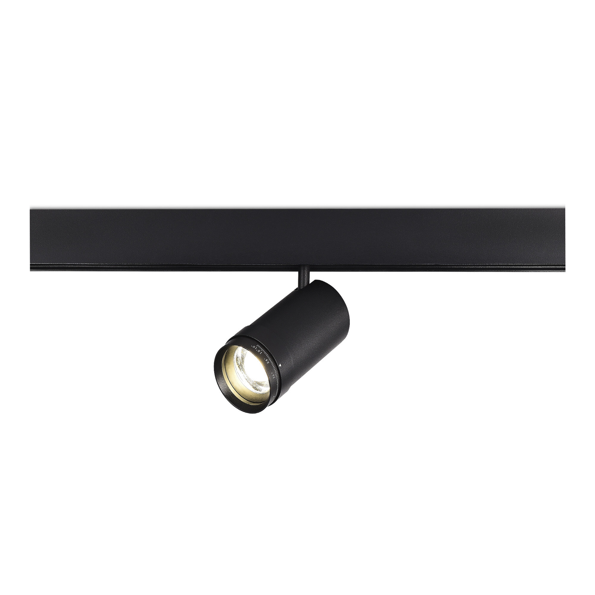 Магнитный трековый светильник ST Luce ZOOM Черный LED 1*20W 4000K IP20 ST357.446.20