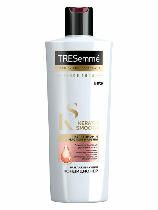 Tresemme Кондиционер для волос Keratin Smooth разглаживающий, 400 мл/