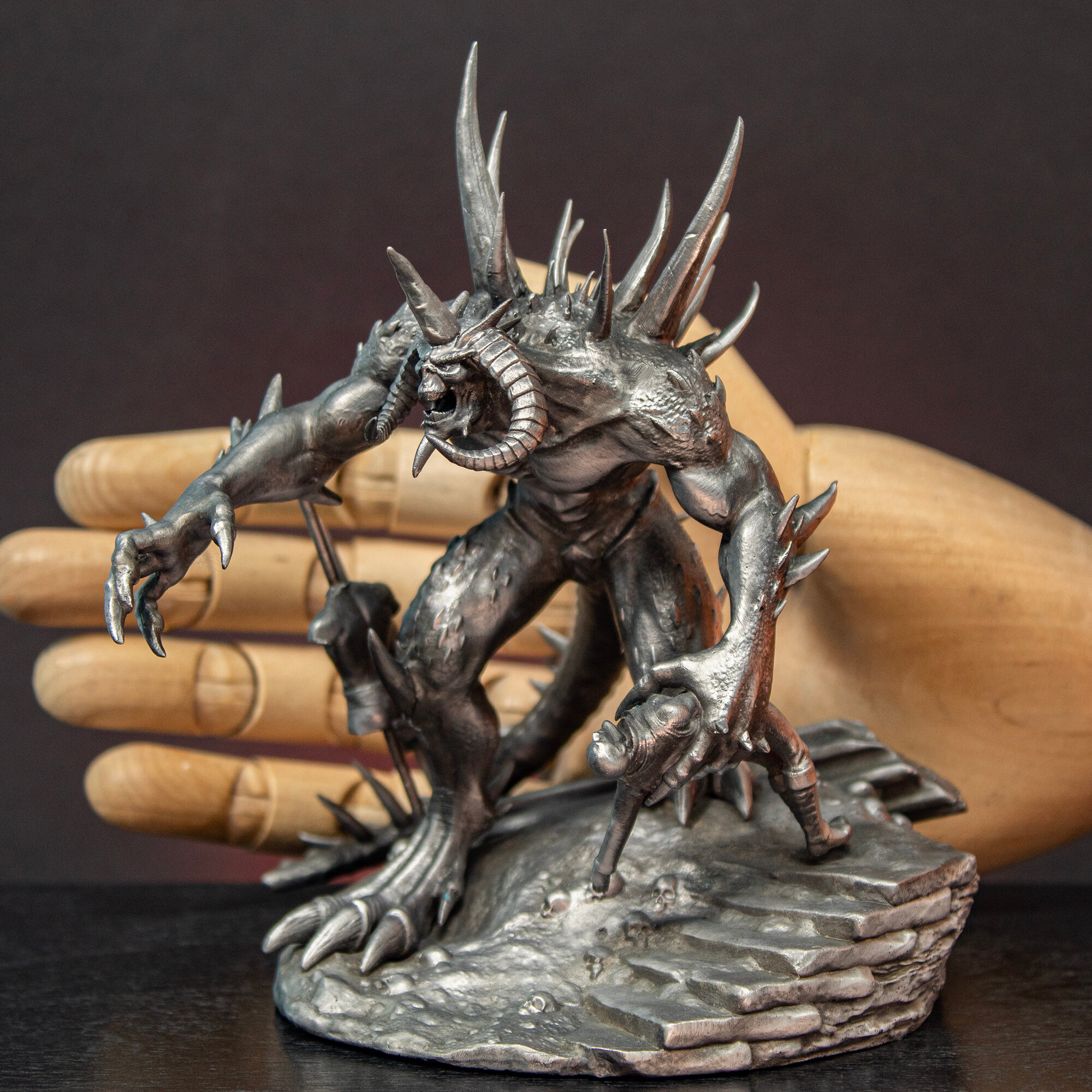 Диабло демон металлическая коллекционная фигурка / Diablo 4 Blizzard