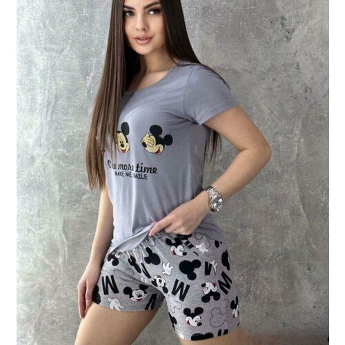 Комплект , размер 50, серый